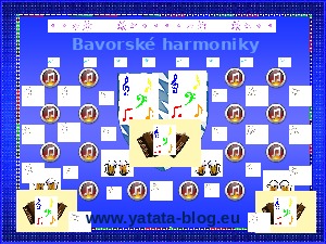 Bavorsk harmoniky Bayerische Akkordeons