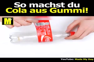 So machst du Cola aus Gummi
