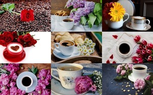 Coffee & Flowers - Kaffee & Blumen