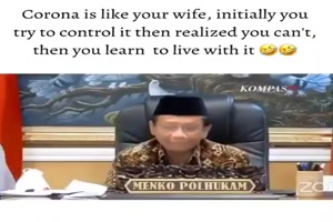Corona ist wie deine Frau