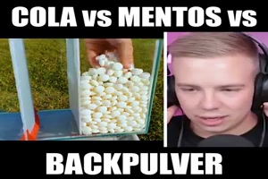 Cola vs. Mentos vs. Backpulver