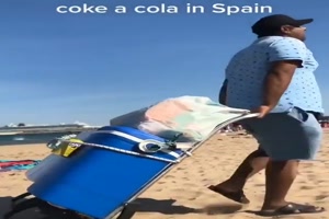 Cola in Spanien