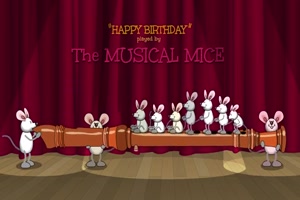 Happy Birthday by the Musical Mice