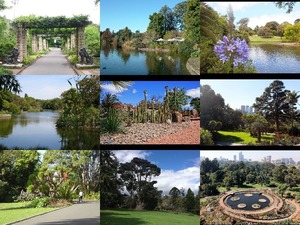 Royal Botanic Gardens Melbourne Victoria Australia -