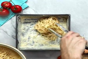 Huehnchen Spaghetti Kuchen