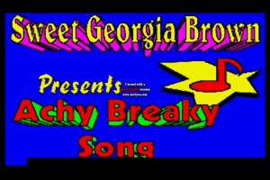 Achy breaky song