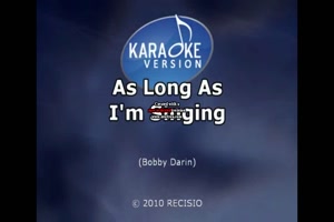 Bobby Darin As Long As I m Singing