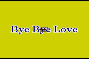 Bye bye love