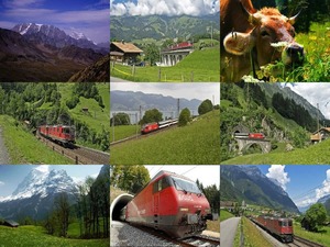 Trip through Switzerland