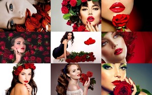 Red Roses & Red Lips - Rote Rosen & rote Lippen