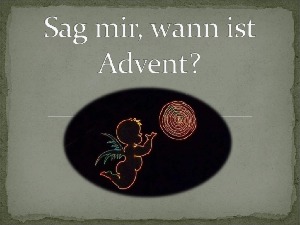 wann ist Advent