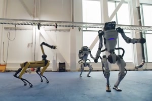 Roboter tanzen