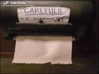 Be careful