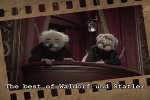 Statler und Waldorf machen einen Komiker fertig