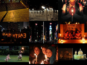 earth hour around the world