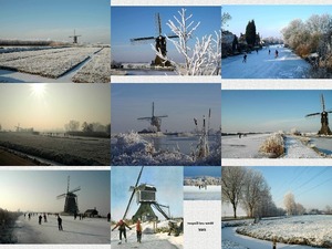 Winterlandschaften in Holland