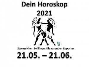 6. Dein Horoskop Zwillinge 2021