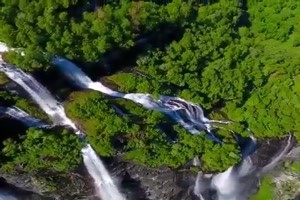 Wasserfall der 7 Schwestern Norwegen