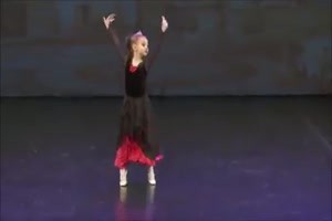 Eine 7 jaehrige Ballerina
