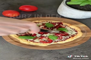 Kalorienarme Pizza