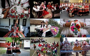 Hungarian Folk Costumes 1 - Ungarische Trachten 1