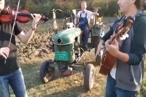Konzert mit Traktor