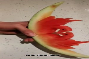 Melonen- Kunstwerke