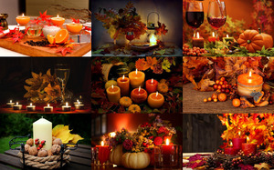 Autumn Candles - Herbstkerzen