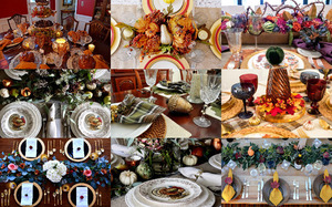 Thanksgiving Table Decorations 1 - Tischdekoration 1