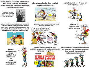 Lucky Luke hatte in diesen Jahr Geburtstag neu berarbeitet