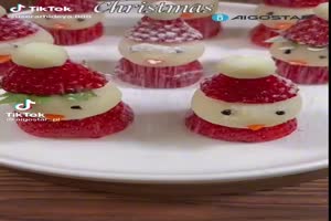 Strawberry Santa Claus DIY - Erdbeer Weihnachtsmann DIY