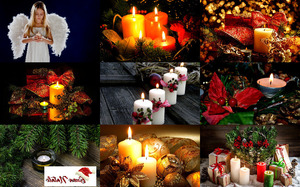 Christmas Candles 1 - Weihnachtskerzen 1