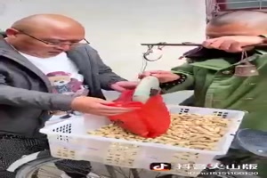 Verkauf auf einer Strae in China