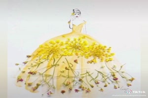 Creative Flower Dresses - Kreative Blumenkleider