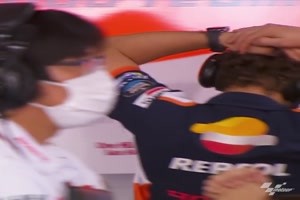 Marquez Horror Crash in Indonesien GP