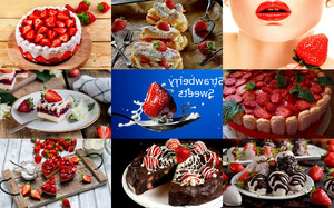 Strawberry Sweets - Erdbeer-Sigkeiten