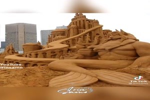 tolle Bauwerke aus Sand