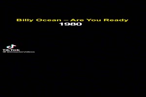 BILLY OCEAN - Are you ready