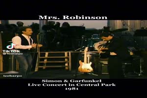 SIMON & GARFUNKEL - Mrs. Robinson