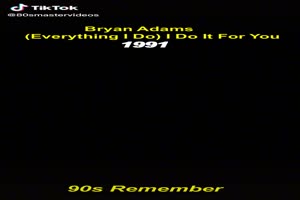 BRYAN ADAMS - I do it for you