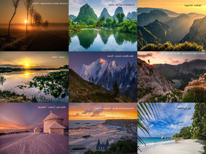 Paysages du Monde - 10 - Landschaften der Welt - 10