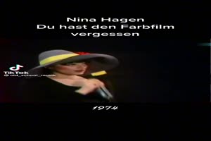 NINA HAGEN - Du hast den Farbfilm vergessen