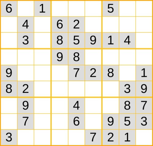 ein leichtes Sudoku (Nr. 241) online spielen