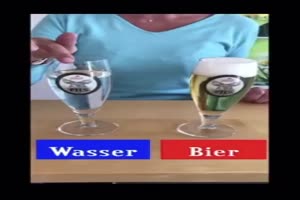 Wasser - Bier