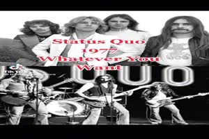 STATUS QUO - Whatever you want