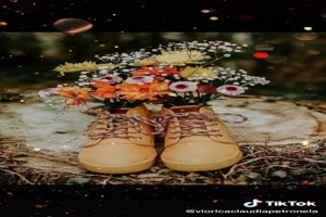 Shoes with flowers - Schuhe mit Blumen