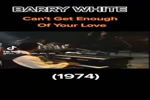 BARRY WHITE - Can't get enough of your love