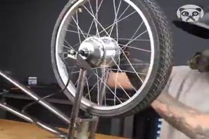 Cooles Rad gebaut