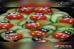 Salad decoration - Salatdekoration
