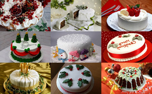 Xmas Cakes 2 - Weihnachtskuchen 2